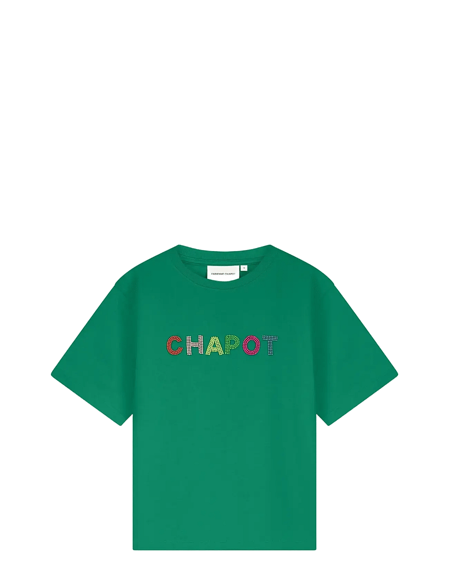 Fabienne Chapot - Pearl T-shirt - t-shirts - evergreen - 0