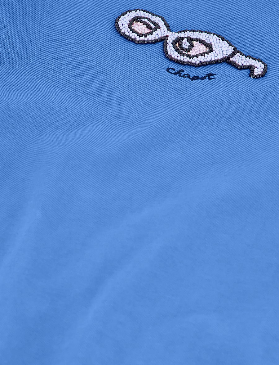 Fabienne Chapot - Pearl T-shirt - t-shirts - marina blue - 5