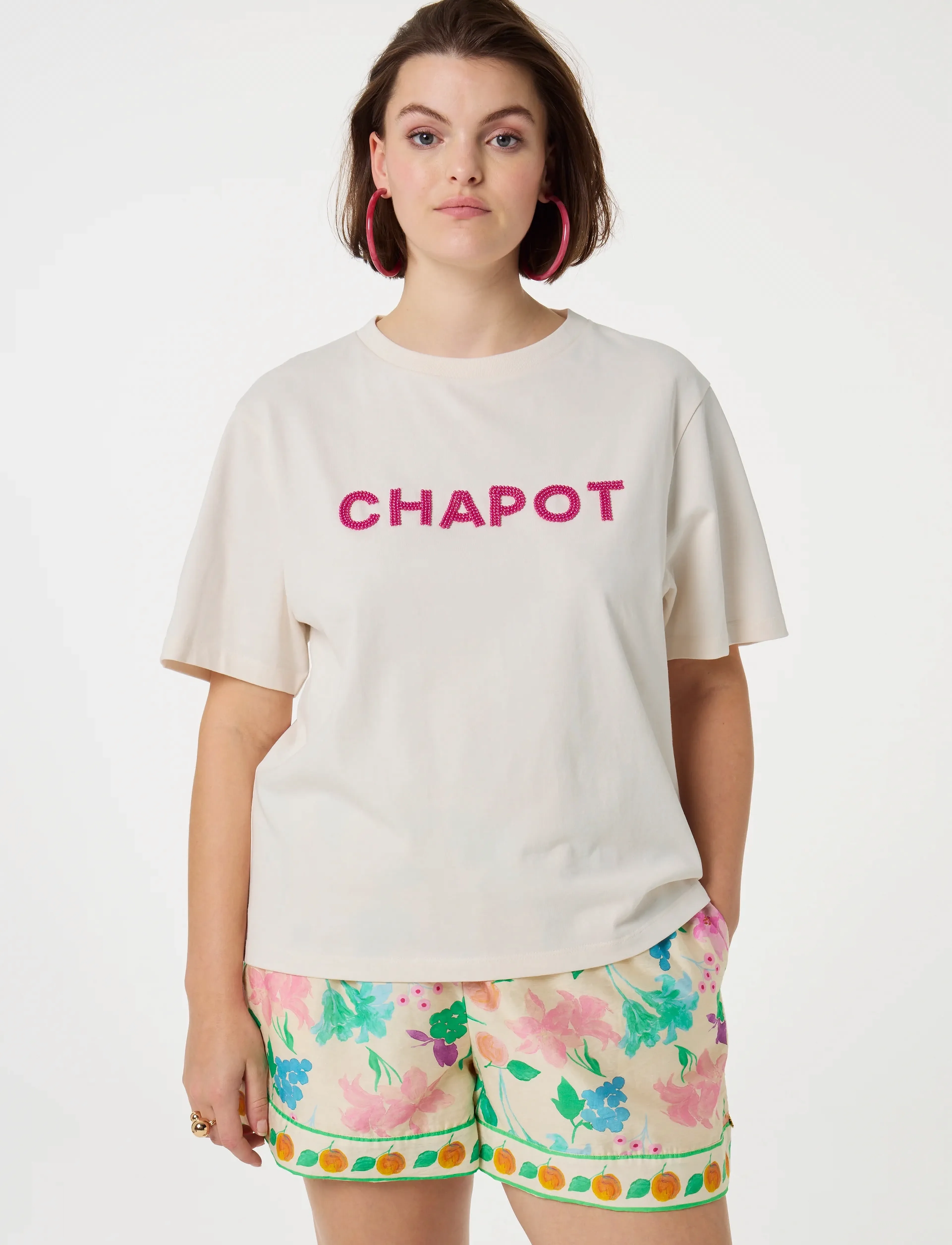Fabienne Chapot - Pearl T-shirt - t-shirts - cosy white - 2