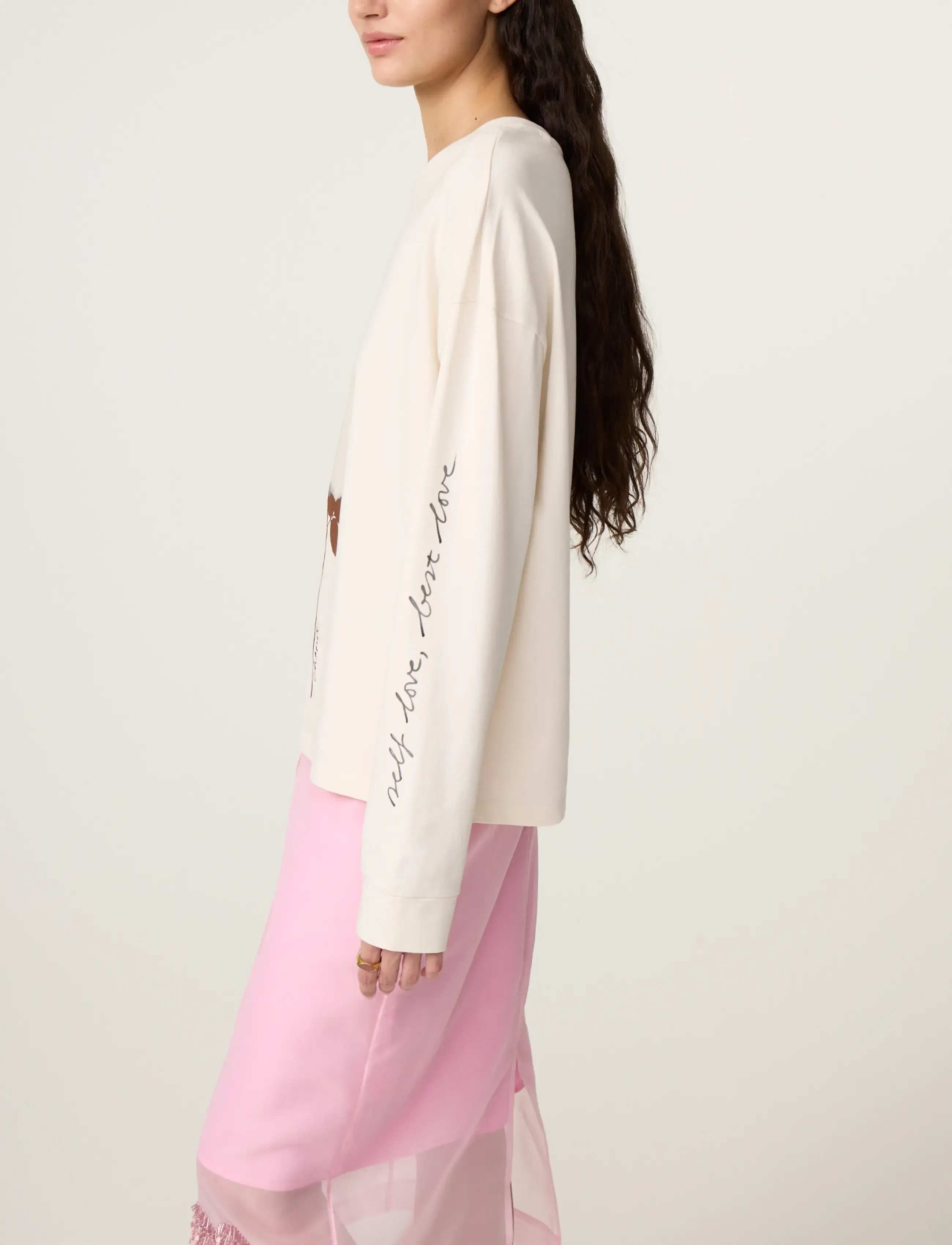 Fabienne Chapot - Phileine Rose LS T-shirt - langärmlige tops - cosy white - 2