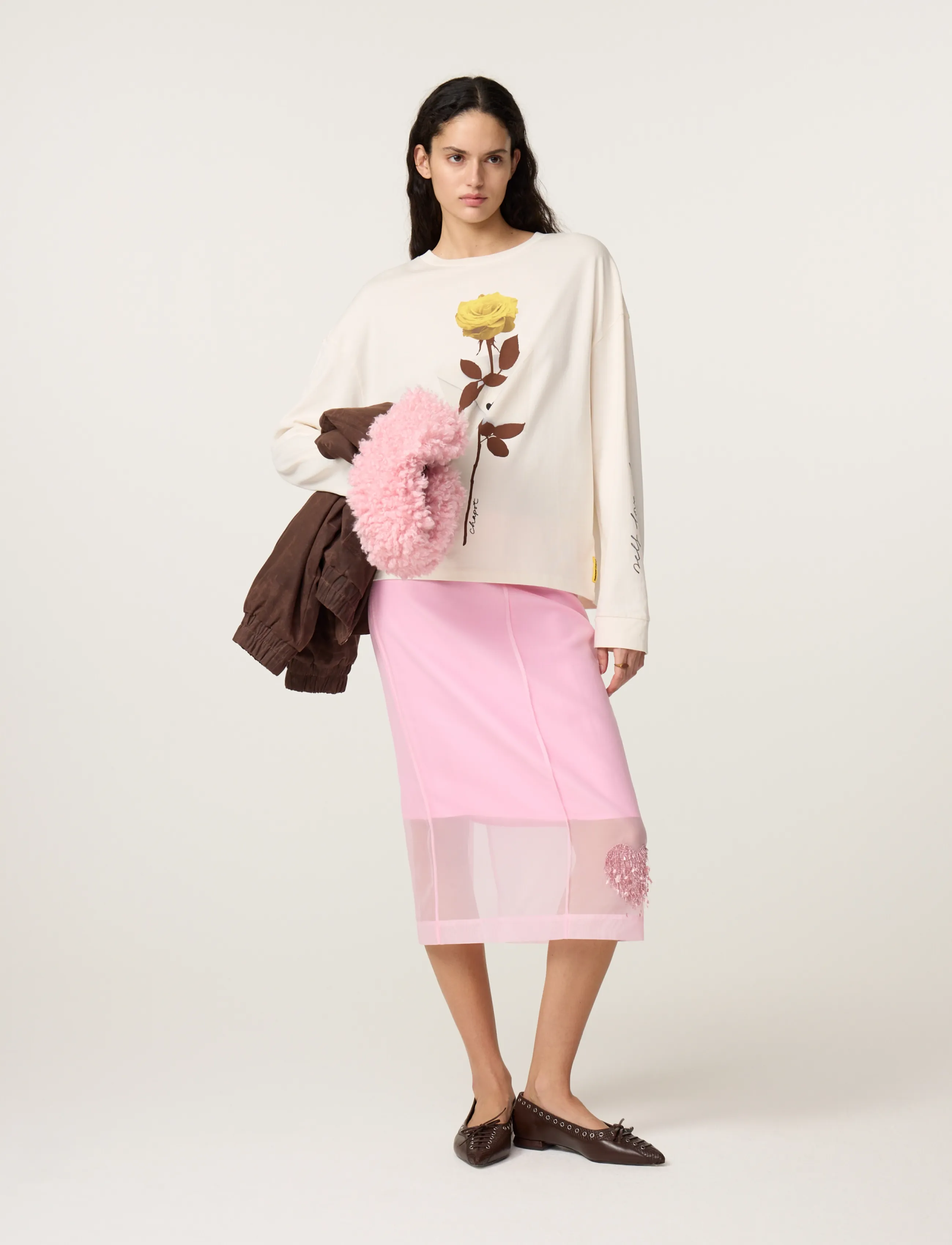 Fabienne Chapot - Phileine Rose LS T-shirt - langärmlige tops - cosy white - 4