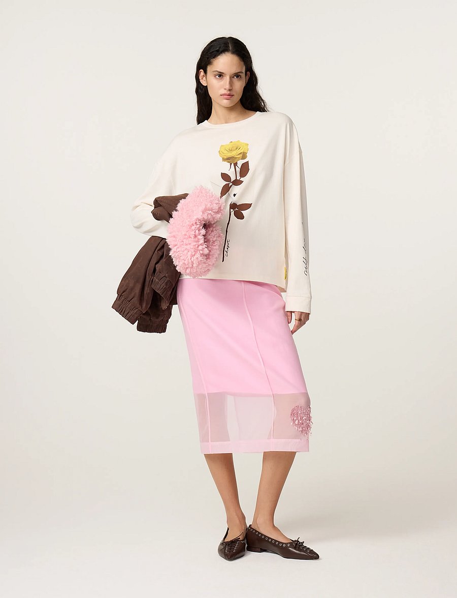 Fabienne Chapot - Phileine Rose LS T-shirt - langärmlige tops - cosy white - 4