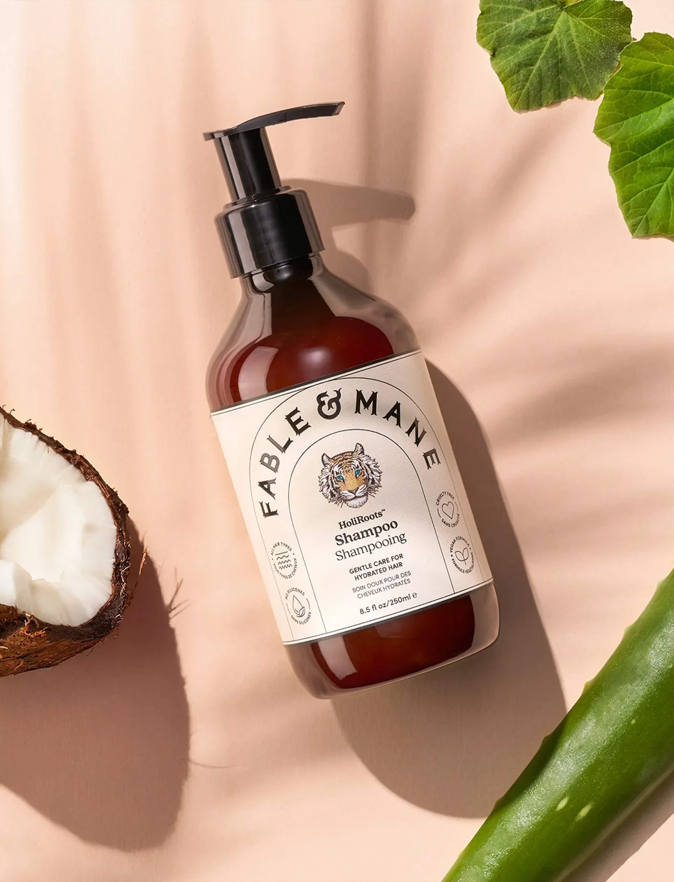Fable and Mane Fable & Mane Holiroots Shampoo 250ml, 250 ml, Nude, Pleje > Shampoo, Dame