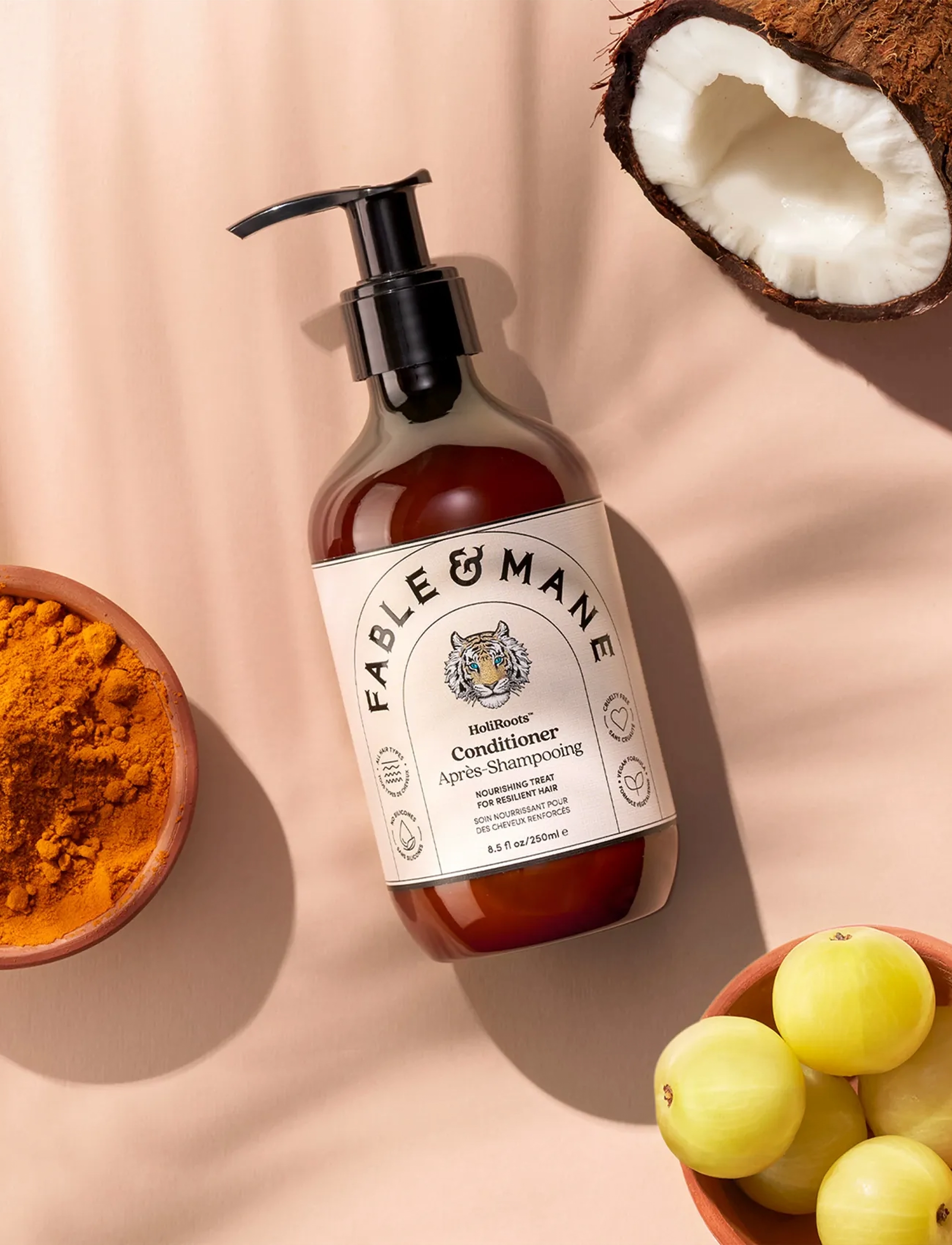 Fable and Mane Fable & Mane Holiroots Conditioner 250ml, 250 ml, Nude, Pleje > Balsam, Dame