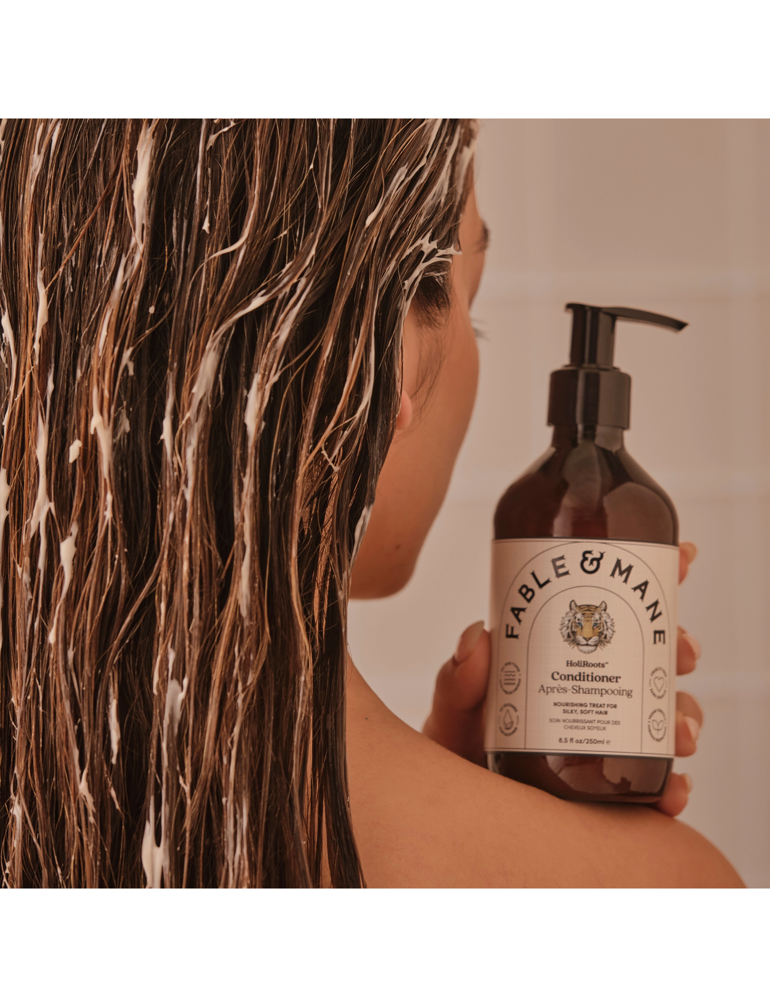 Fable and Mane - Fable & Mane Holiroots Conditioner 250ml - balsam & conditioner - clear - 2