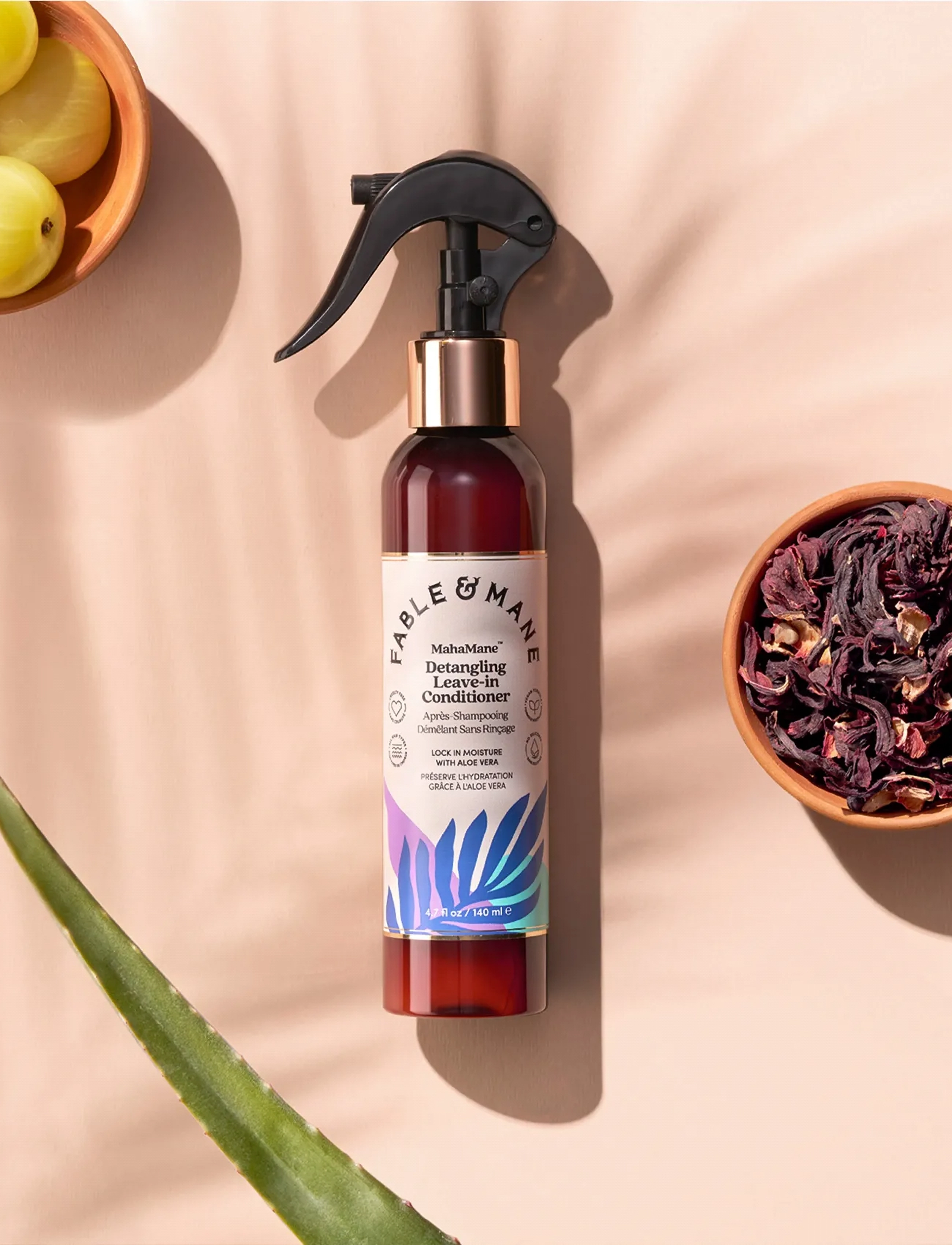 Fable and Mane Fable & Mane Mahamane Detangling Leave-In Conditioner 140ml, 140 ml, Nude, Care > Leave-in Treatment, Dame