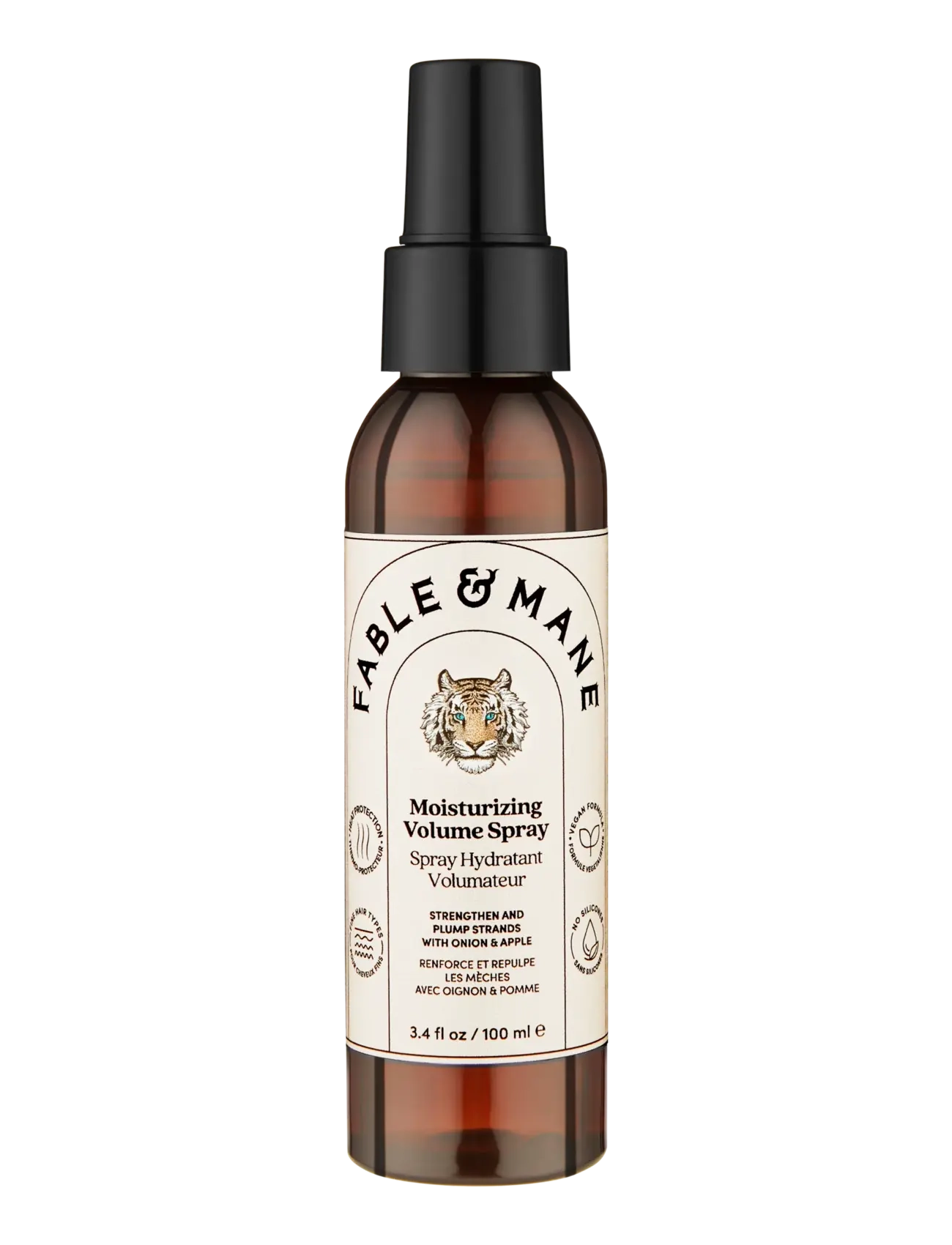 Fable and Mane Fable & Mane Moisturizing Volume Spray 100Ml, Volumenspray, Nude, Str: 100 ML