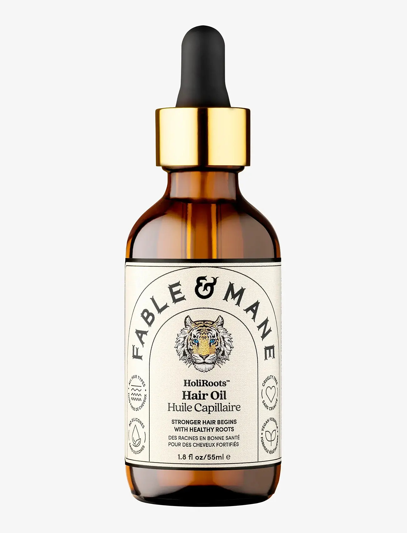 Fable and Mane - Fable & Mane HoliRoots Pre-Wash Strengthening Hair Oil  55ml - hår - clear - 0