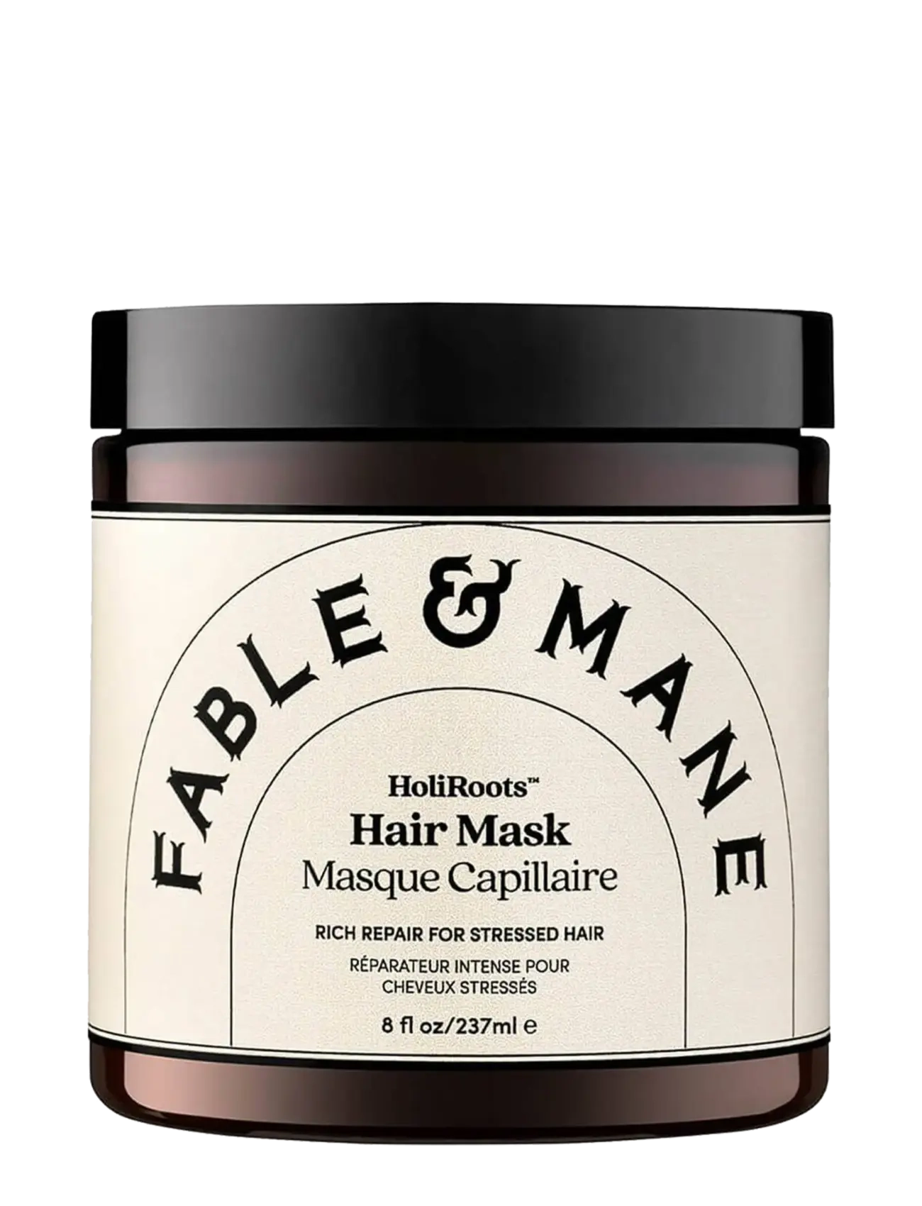 Fable and Mane Fable & Mane Holiroots Repairing Hair Mask, Hair Ansigtsmaske, Nude, Str: 237 ML