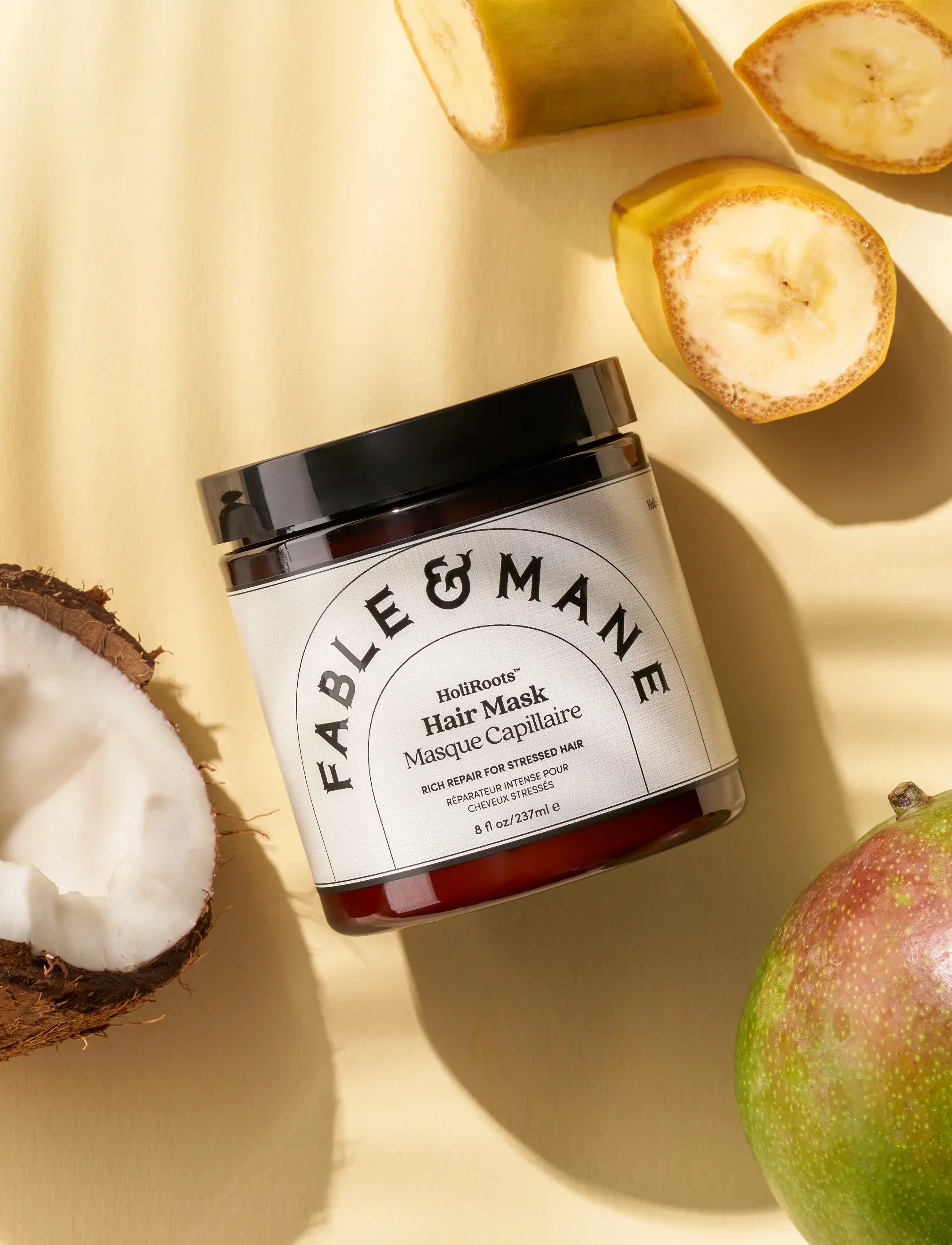 Fable and Mane Fable & Mane Holiroots Repairing Hair Mask, 237 ml, Nude, Pleje > Hårmasker, Dame
