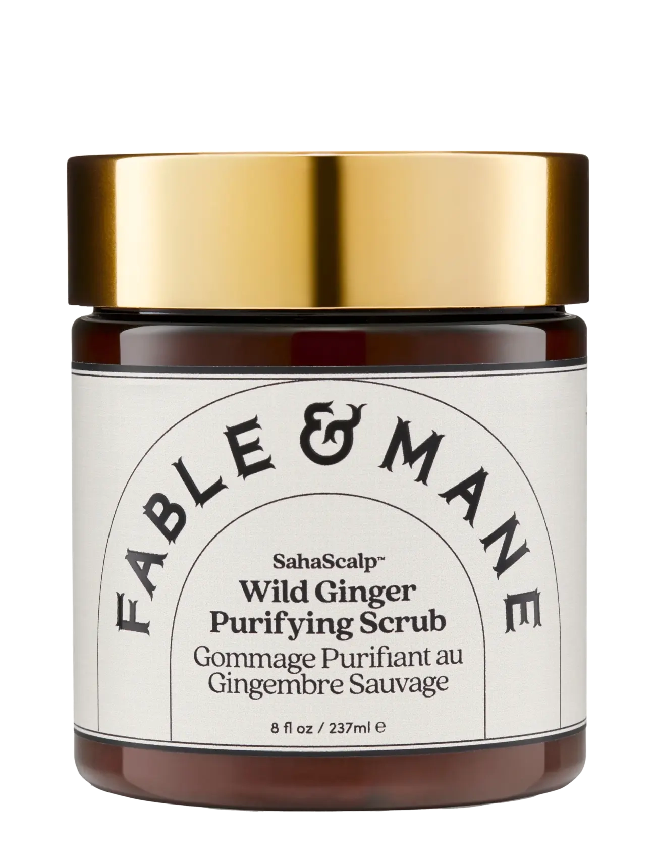 Fable and Mane Fable & Mane Sahascalp Wild Ginger Purifying Scrub 237Ml, Hovedbundspleje, Nude, Str: 237 ML