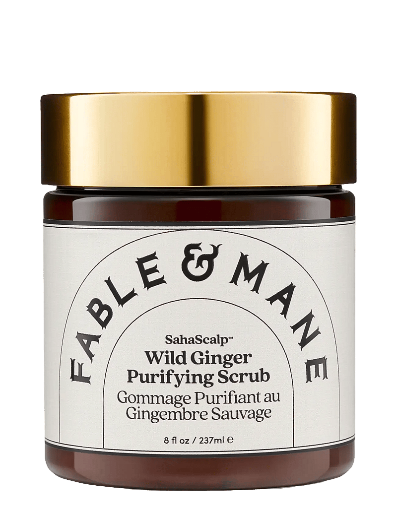 Fable and Mane - Fable & Mane SahaScalp Wild Ginger Purifying Scrub 237ml - juuksehooldused - clear - 1