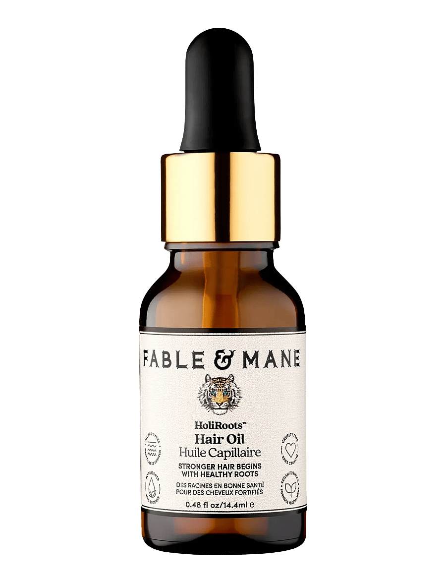 Fable and Mane - Fable & Mane HoliRoots Pre-Wash Strengthening Hair Oil 14.4ml - hárolíur - clear - 1