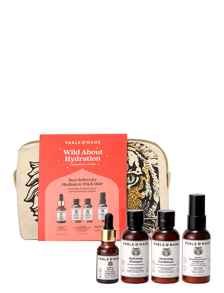 Fable and Mane - Fable & Mane Wild about Hydration Set - til ham - clear - 1
