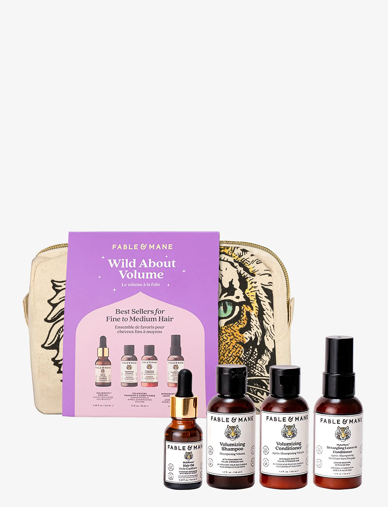 Fable and Mane - Fable & Mane Wild about Volume Set - giftset - clear - 1