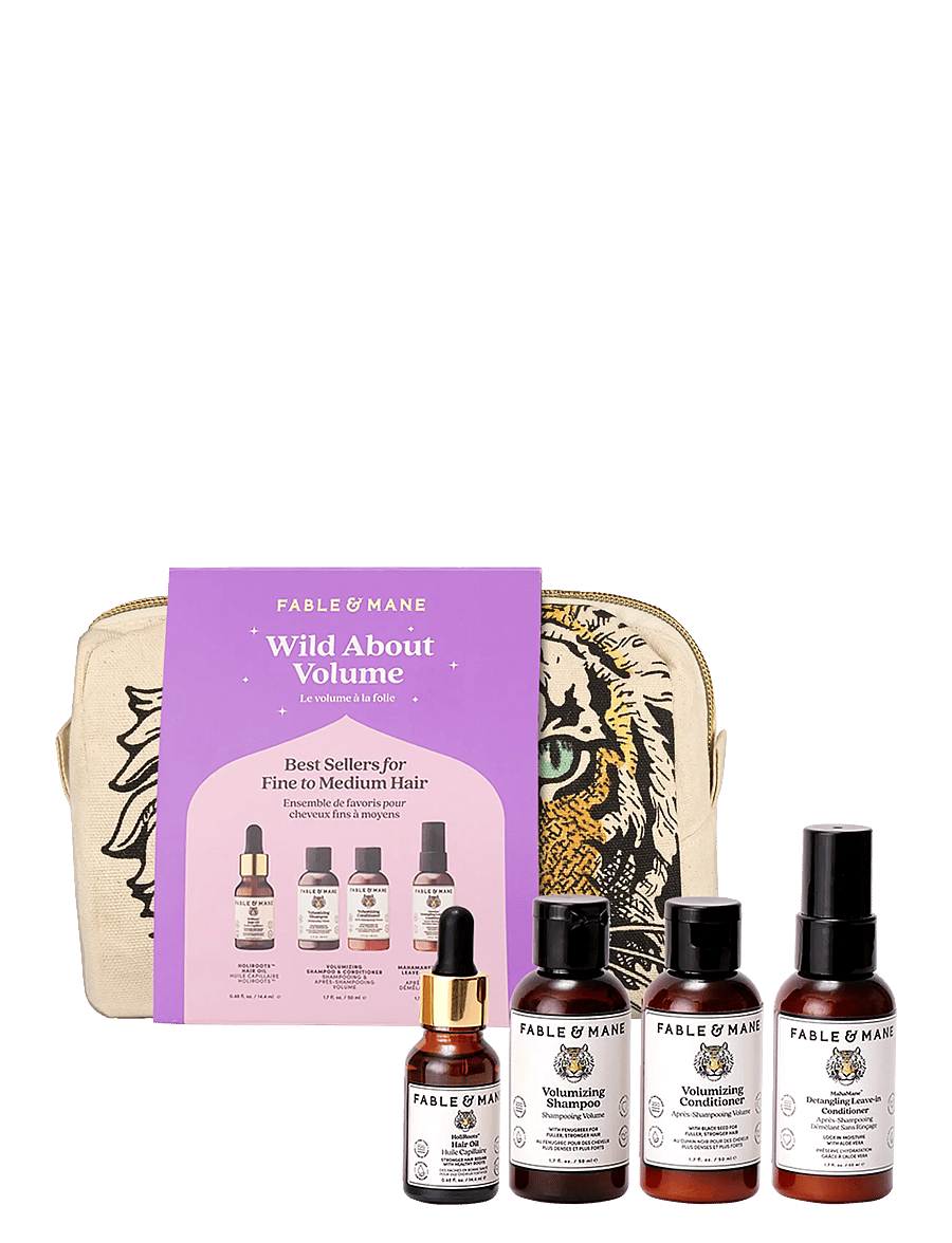 Fable and Mane - Fable & Mane Wild about Volume Set - gåvoset - clear - 1