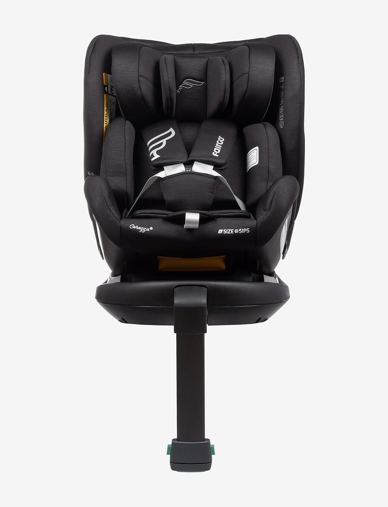 Fairgo - Corazza i-Size car seat 40-150 cm - Black Sand - black - 0