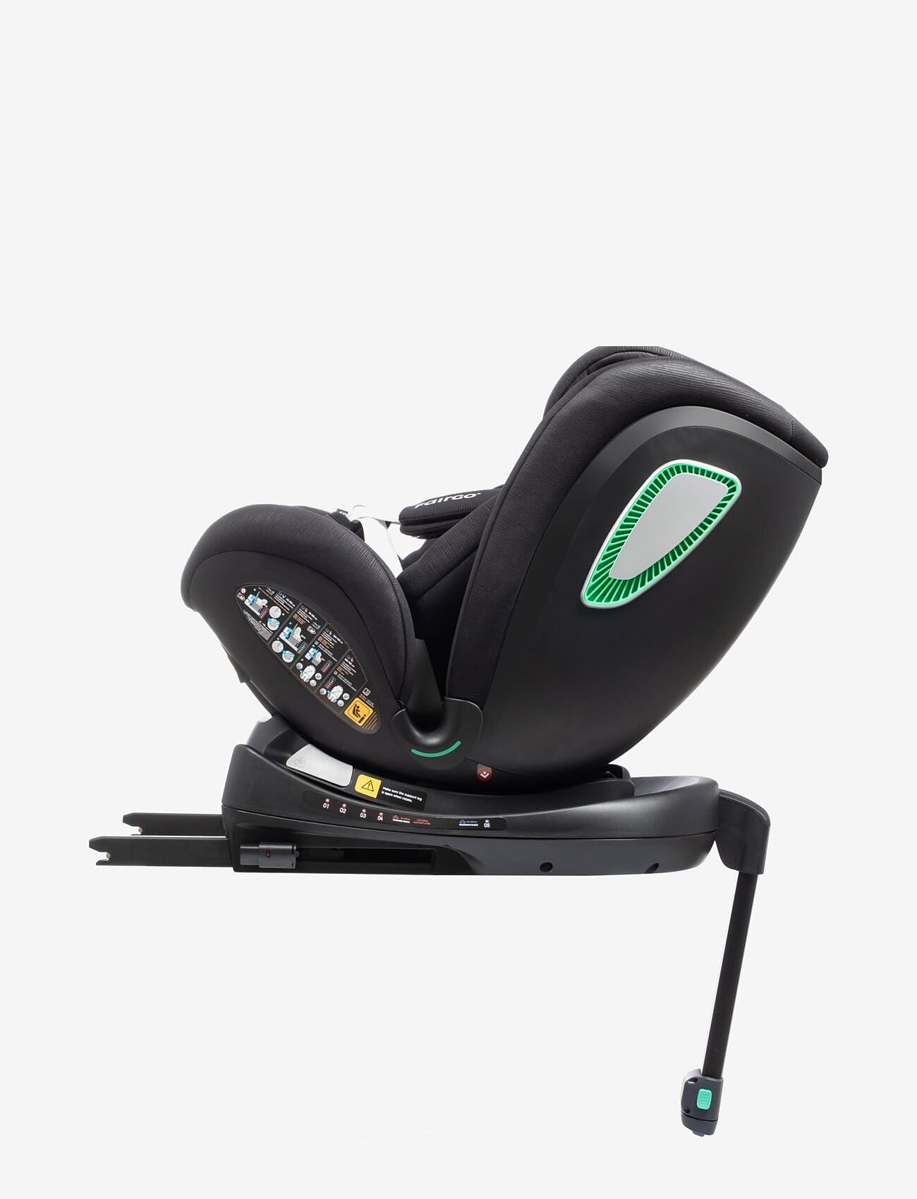 Fairgo - Corazza i-Size car seat 40-150 cm - Black Sand - black - 3