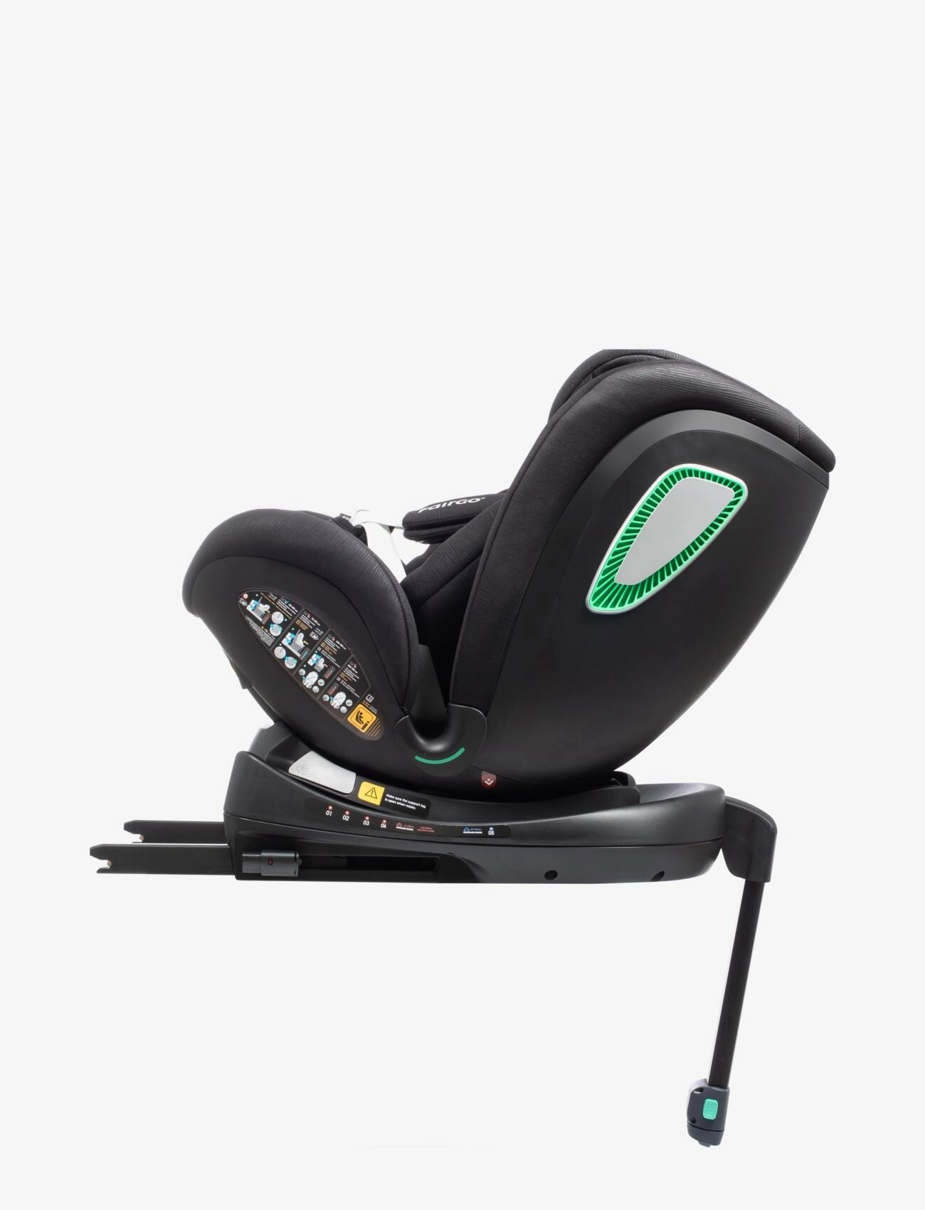 Fairgo - Corazza i-Size car seat 40-150 cm - Black Sand - black - 3