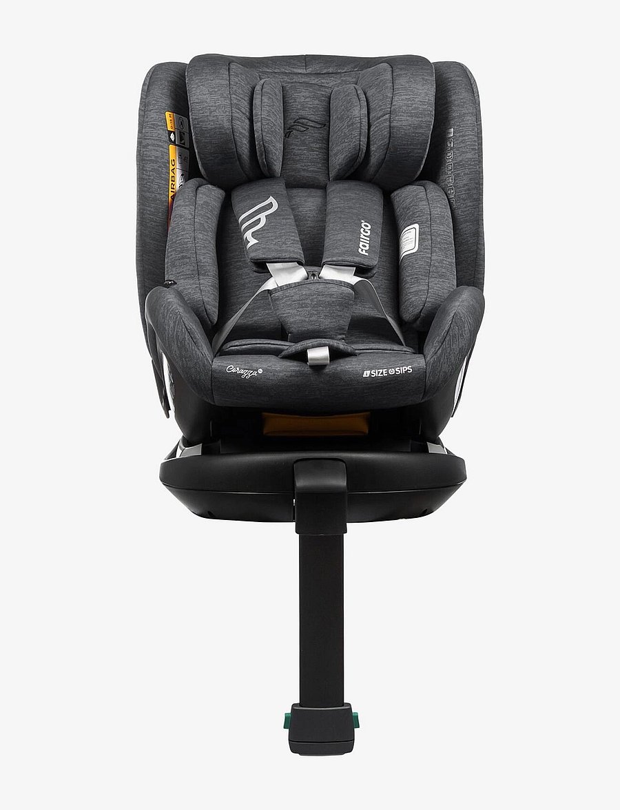 Fairgo - Corazza i-Size car seat 40-150 cm - Stone Grey - grey - 0