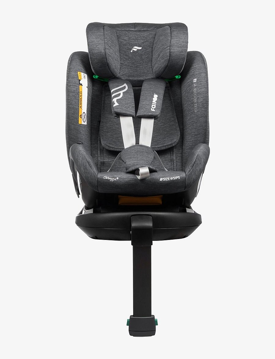 Fairgo - Corazza i-Size car seat 40-150 cm - Stone Grey - grey - 1