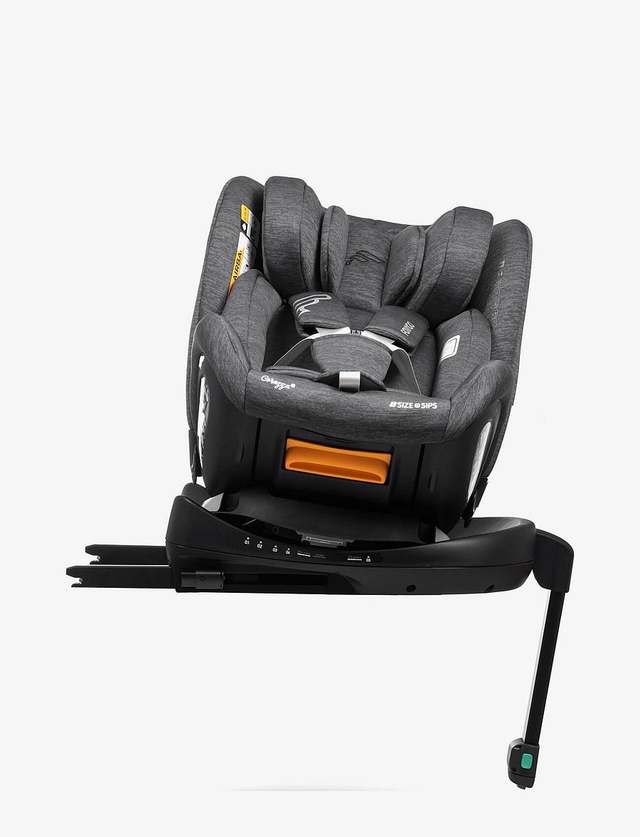Fairgo - Corazza i-Size car seat 40-150 cm - Stone Grey - grey - 4