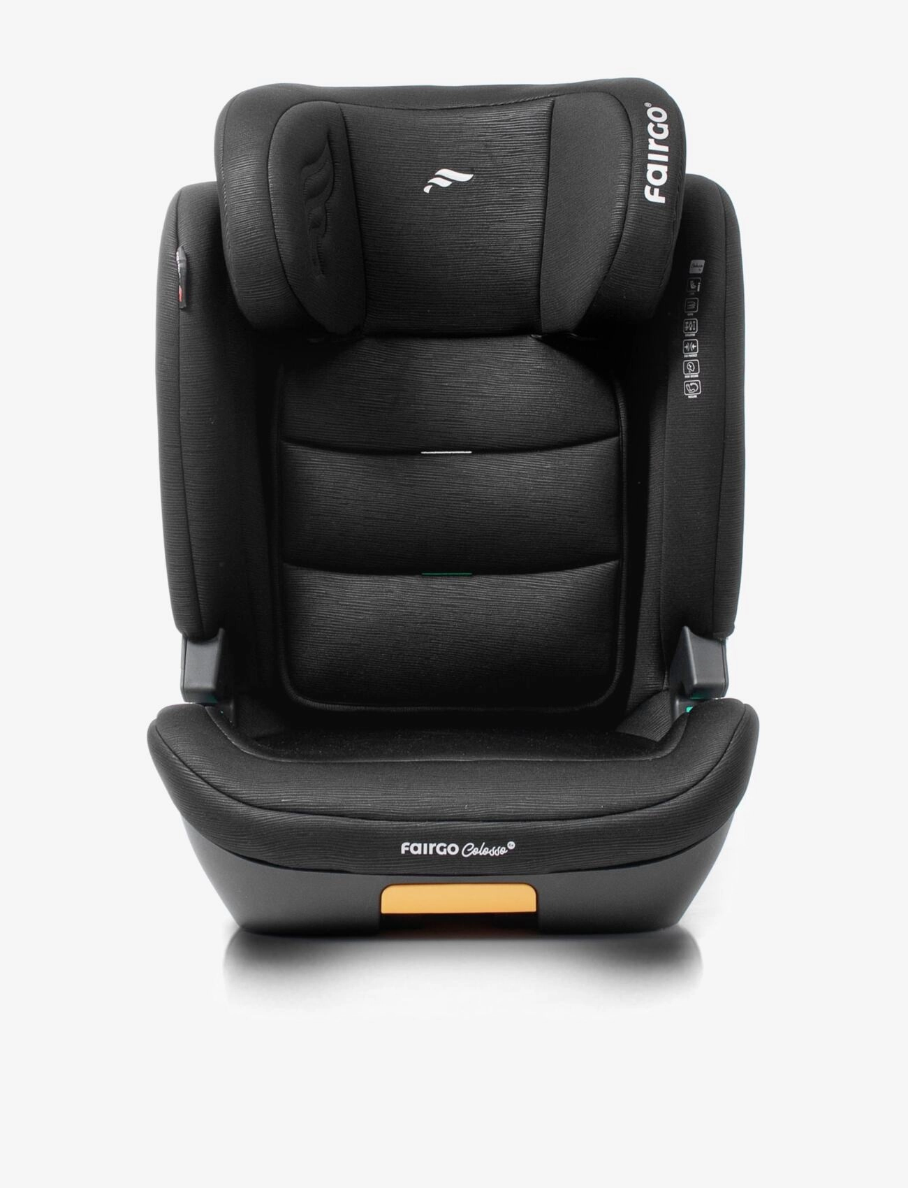 Fairgo Colosso I-Size Autostol 100-150 Cm Black Sand, 100/150 cm, Baby & Mutterschaft, Schwarz - Child Car Seats, Kinder