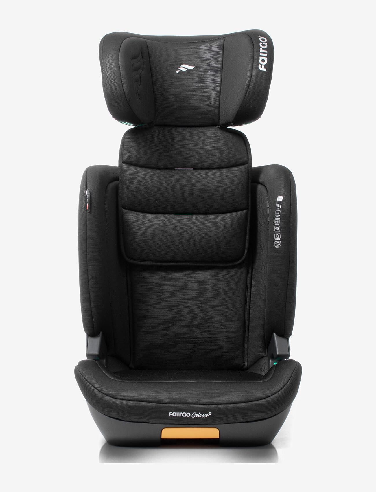 Fairgo - Colosso i-size autostol 100-150 cm - Black Sand - bilbarnstolar - black - 1