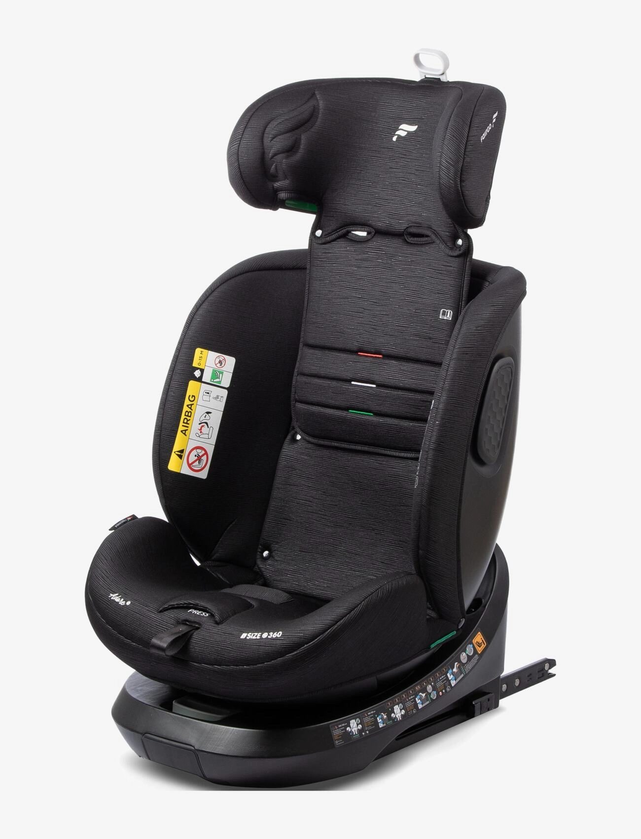 Fairgo - Adore i-size autostol 40-150 cm - Black Sand - autositz - black - 1