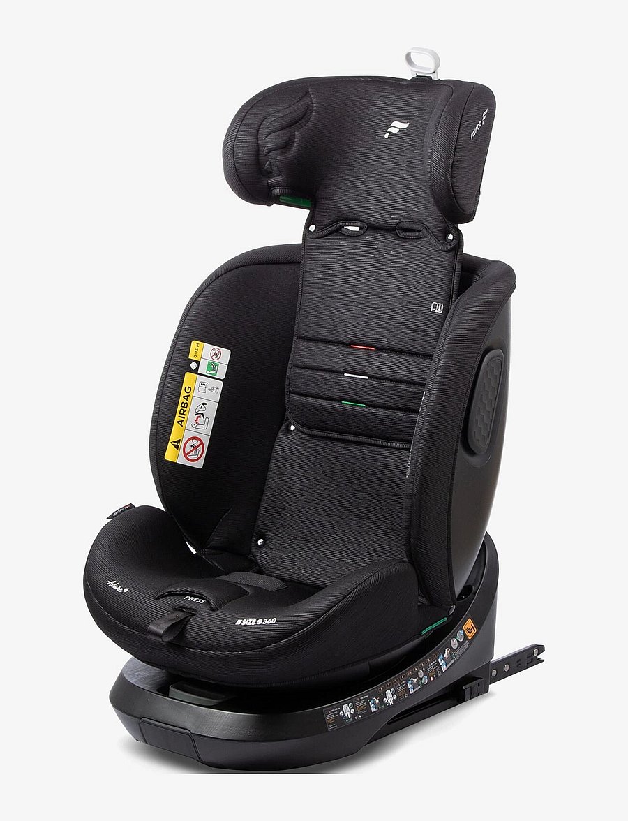 Fairgo - Adore i-size autostol 40-150 cm - Black Sand - autositz - black - 1