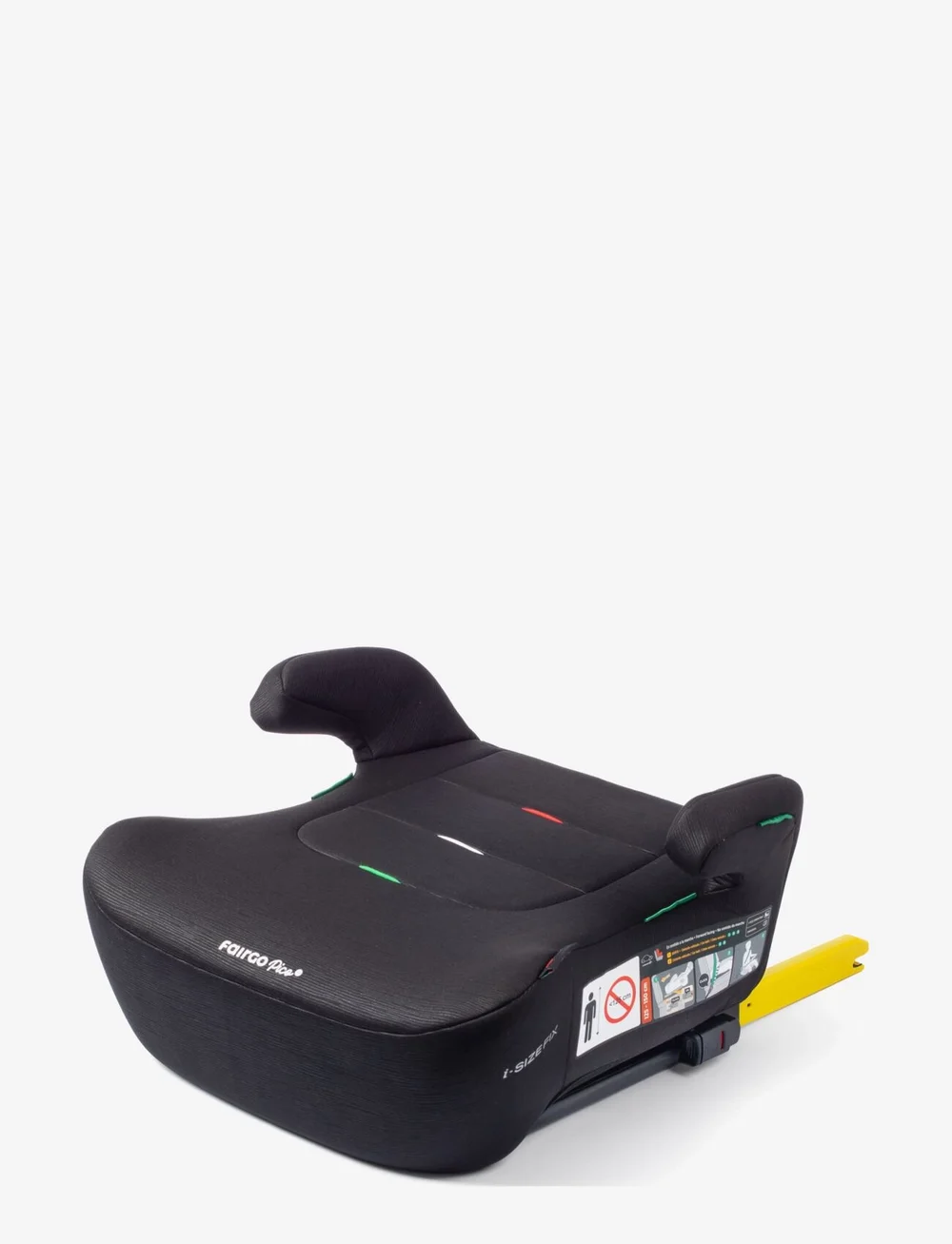 Fairgo - Pico i-Size sædepude 125-150 cm - Black Sand - kinderautositze - black - 0