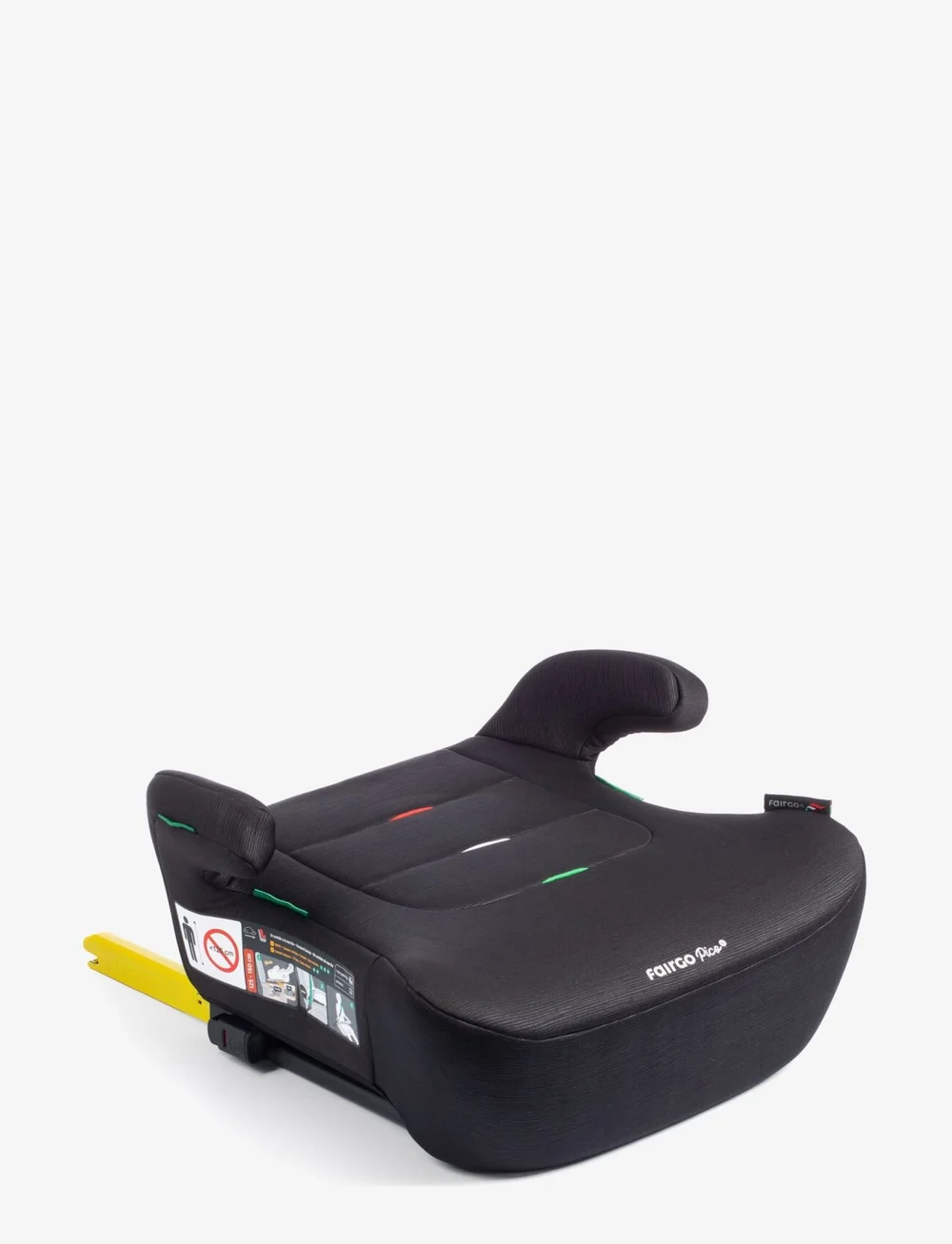 Fairgo - Pico i-Size sædepude 125-150 cm - Black Sand - kinderautositze - black - 1
