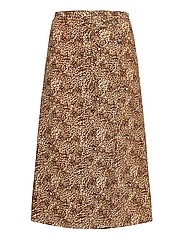 Faithfull The Brand - Milana Wrap Skirt - vidutinio ilgio sijonai - charlie leopard print - 0