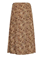 Faithfull The Brand - Milana Wrap Skirt - midi nederdele - charlie leopard print - 1