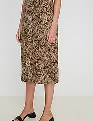 Faithfull The Brand - Milana Wrap Skirt - midi skirts - charlie leopard print - 4