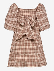 Faithfull The Brand - Eryn mini Dress - festkläder till outletpriser - lori check print - 1
