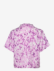 Faithfull The Brand - DERYN SHIRT - linnen overhemden - roos tie dye - violet - 1