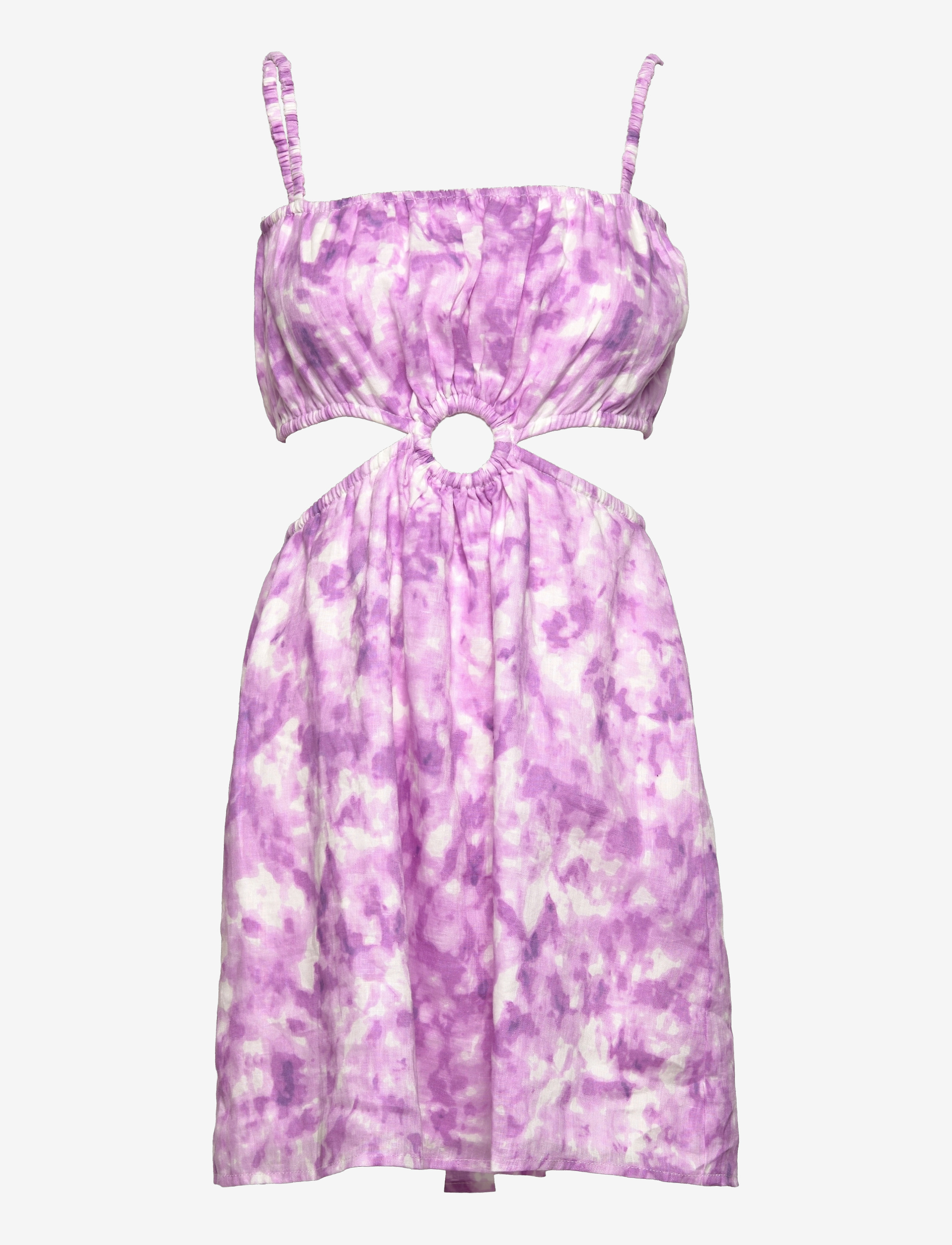 Faithfull The Brand ZUMA MINI DRESS - Dresses - ROOS TIE DYE - VIOLET / purple