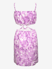 Faithfull The Brand - ZUMA MINI DRESS - summer dresses - roos tie dye - violet - 1