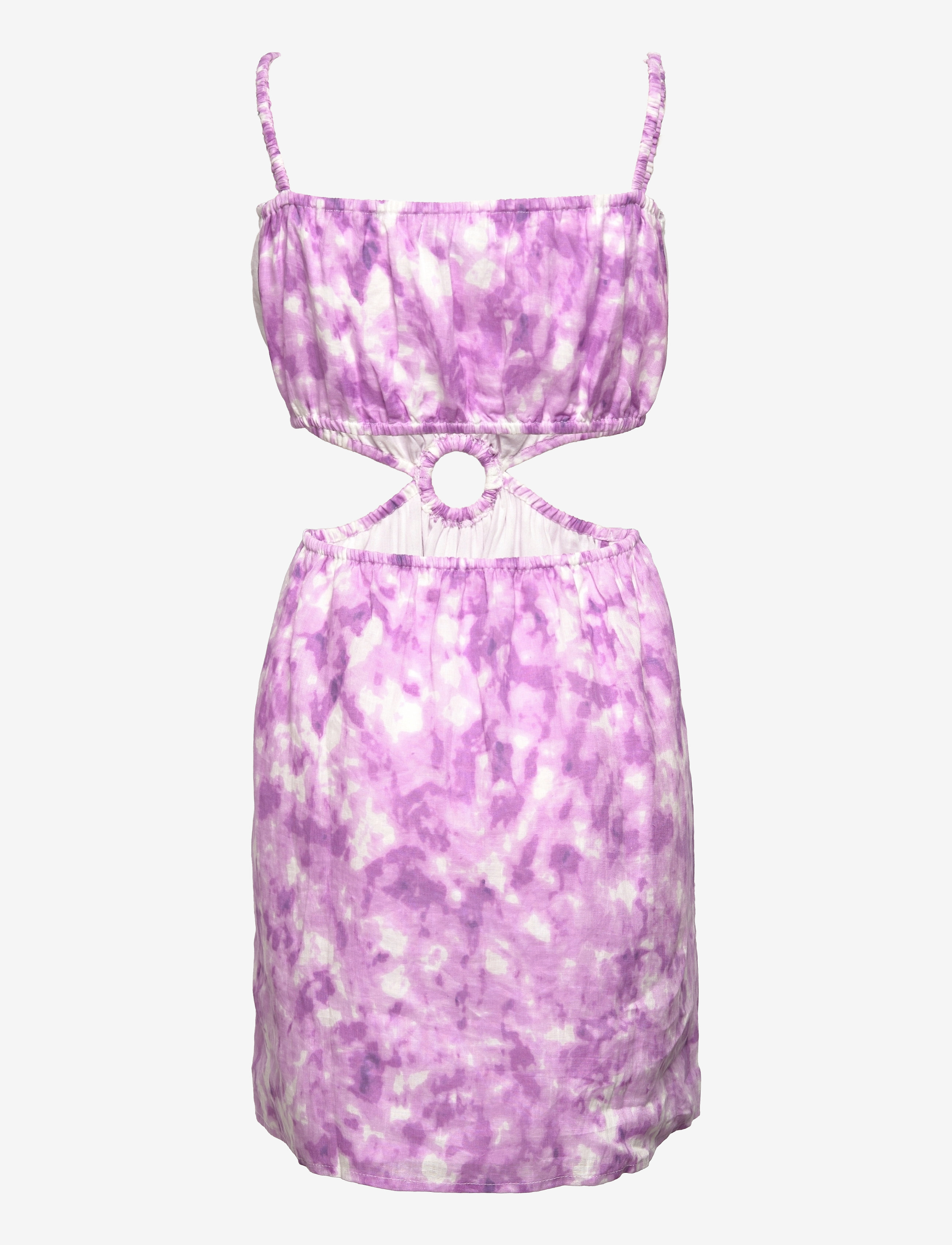 Faithfull The Brand - ZUMA MINI DRESS - sommerkleider - roos tie dye - violet - 1