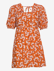 Faithfull The Brand - ALLEGRA MINI DRESS - krótkie sukienki - valencia floral print - 0