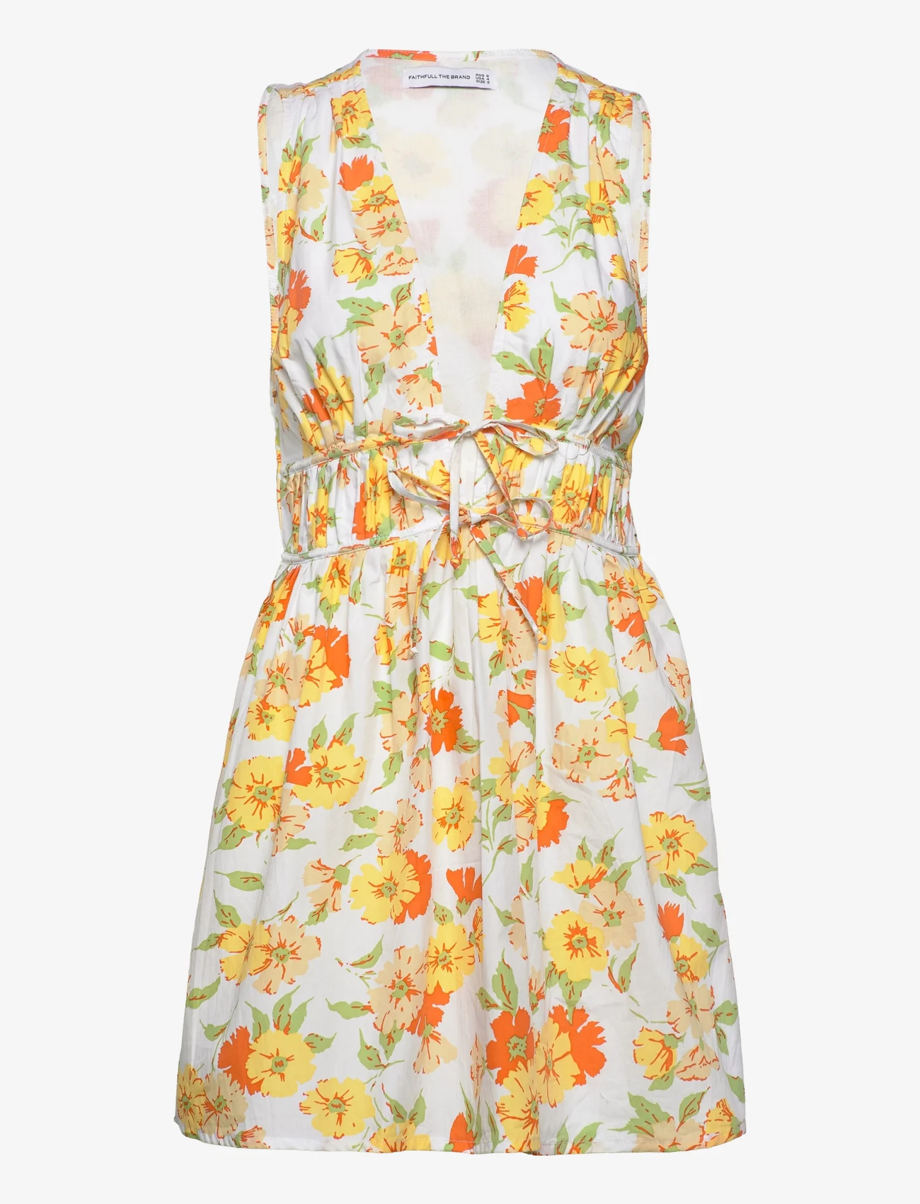 Faithfull The Brand - KORITA MINI DRESS - summer dresses - palermo floral print - 0