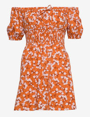 Faithfull The Brand - SHAHNI MINI DRESS - korte jurken - valencia floral print - 0