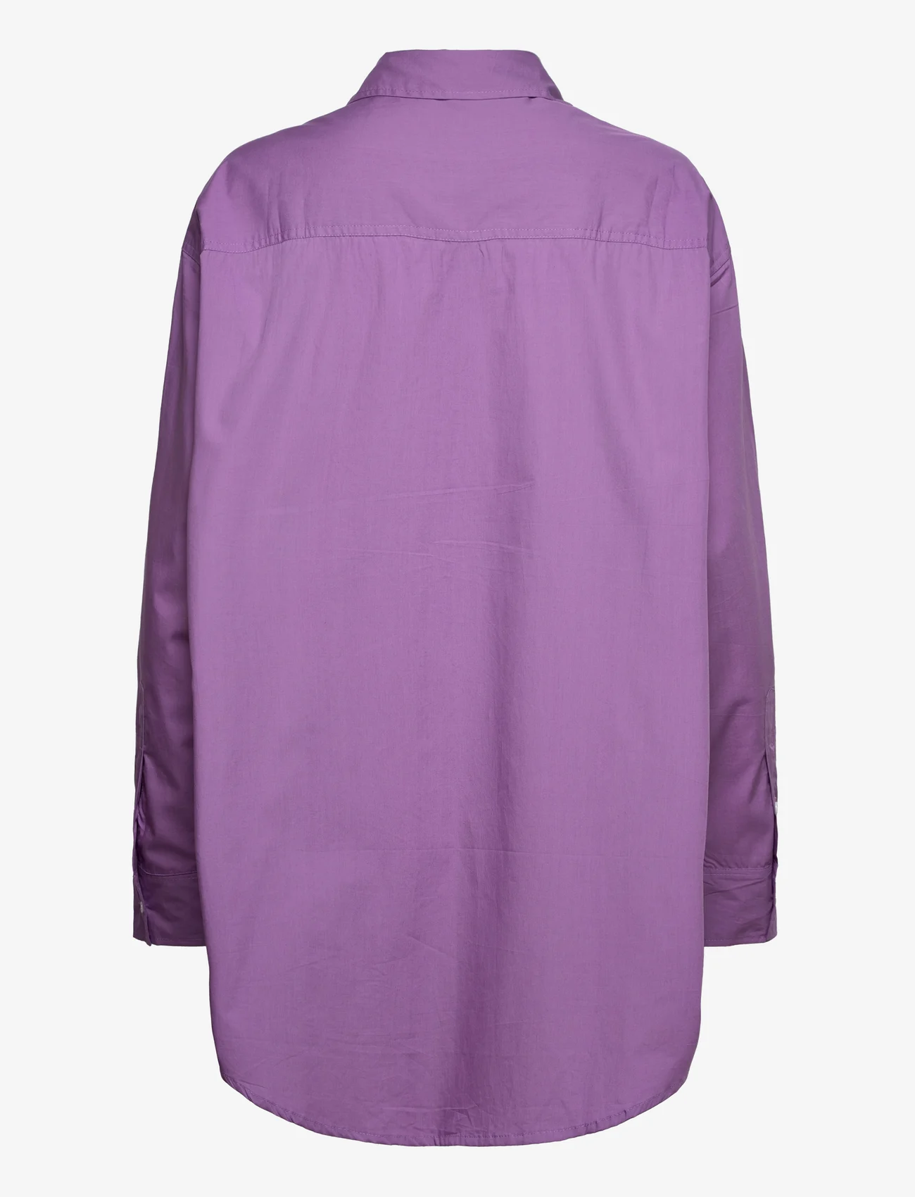 Faithfull The Brand - VEGA SHIRT DRESS - krótkie sukienki - grape - 1