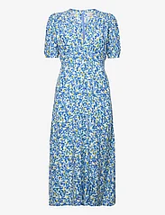 Faithfull The Brand - BELLAVISTA MIDI DRESS - shirt dresses - lou floral print - blue - 0