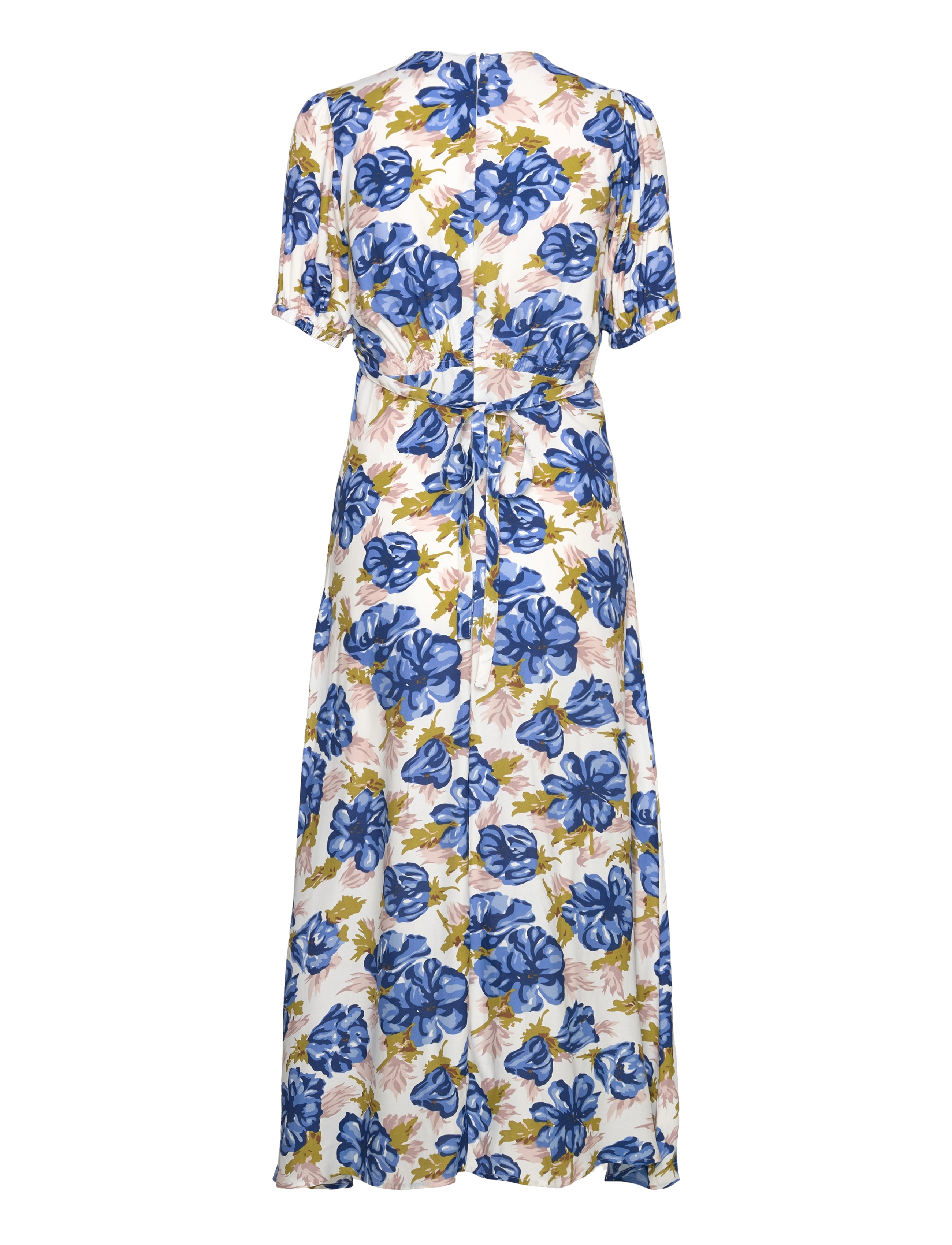 Faithfull The Brand - BELLAVISTA MIDI DRESS - vasarinės suknelės - isadora floral - navy - 1