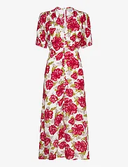 Faithfull The Brand - BELLAVISTA MIDI DRESS - vasarinės suknelės - isadora floral - red - 0