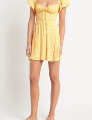 Faithfull The Brand - DOMENICA MINI DRESS - ballīšu apģērbs par outlet cenām - careyes floral - marigold - 3