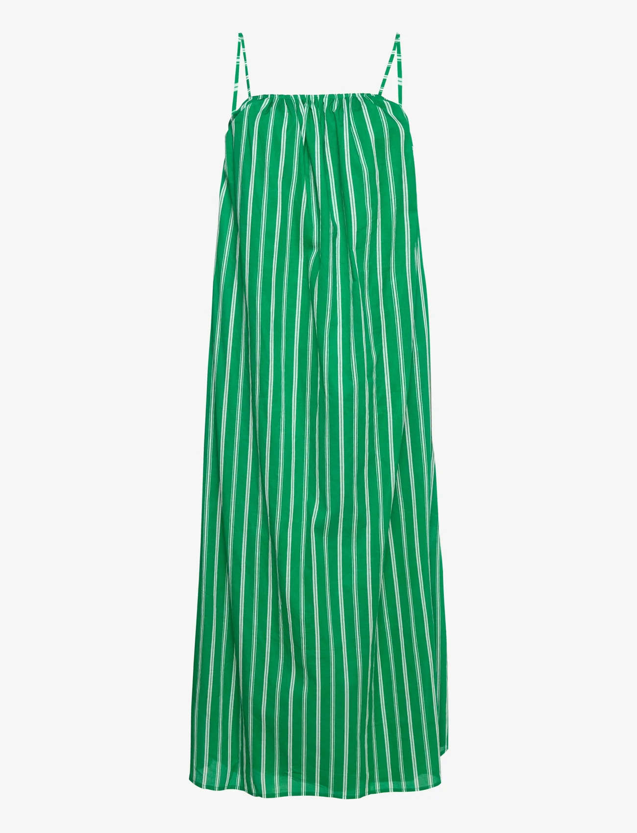 Faithfull The Brand - ILLIAS MAXI DRESS - kesämekot - maya stripe print - green - 0