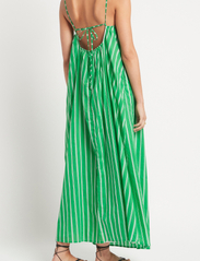 Faithfull The Brand - ILLIAS MAXI DRESS - kesämekot - maya stripe print - green - 3